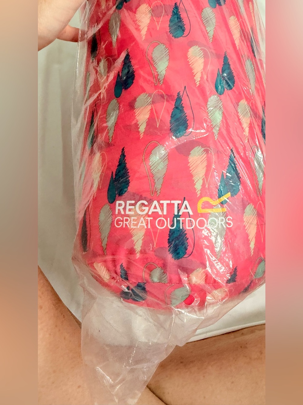 Kids Regatta Great Outdoors Pink Printed Sleeping Bag